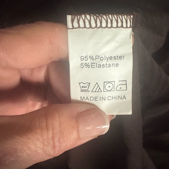 Elegant Brown velvet  Maxi Dress - Picture 7 of 9